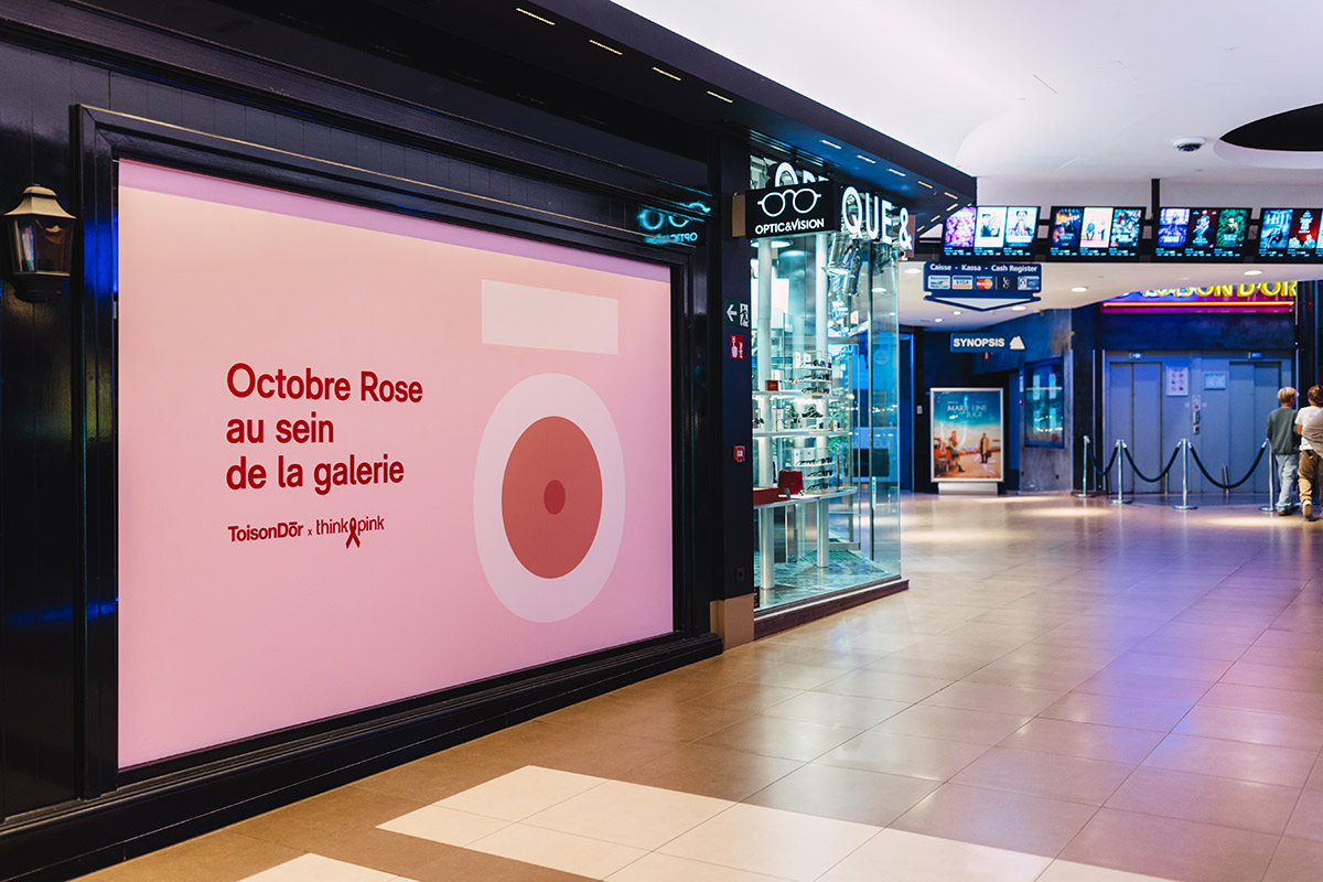 octobre rose Galerie Toison d’Or